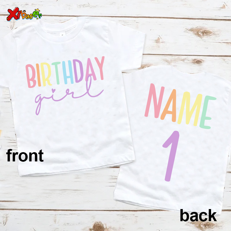 Birthday Girl T Shirt Party Ou - Baby Clothing Name recension och pris