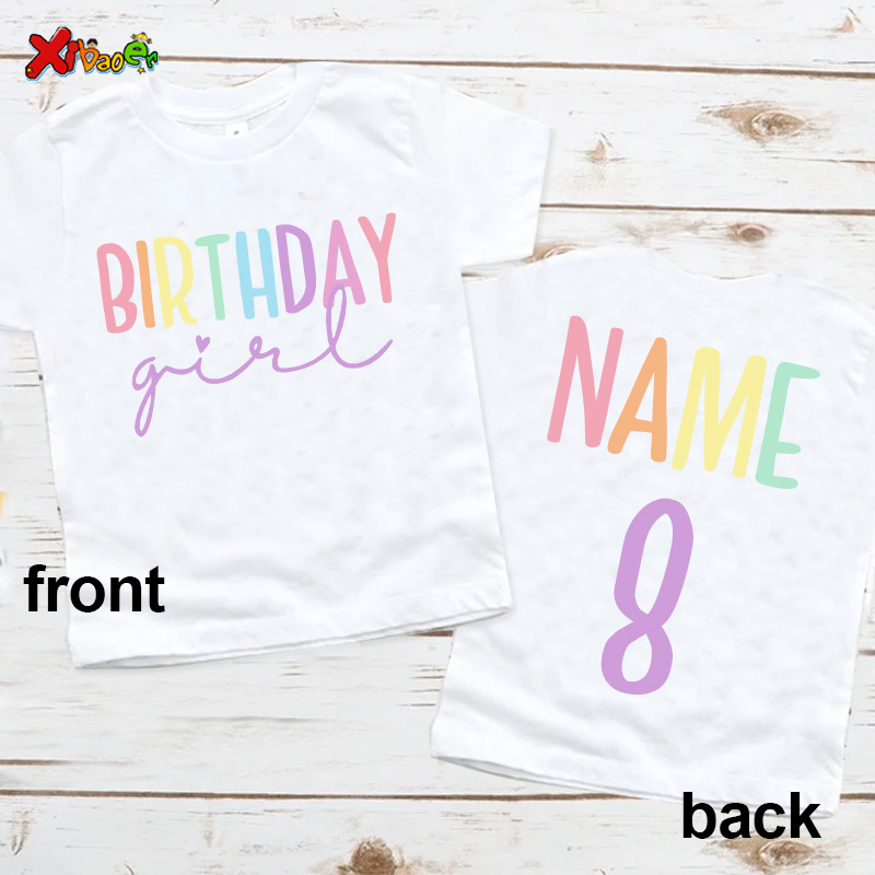 Birthday Girl T Shirt Party Ou - Baby Clothing Name recension och pris