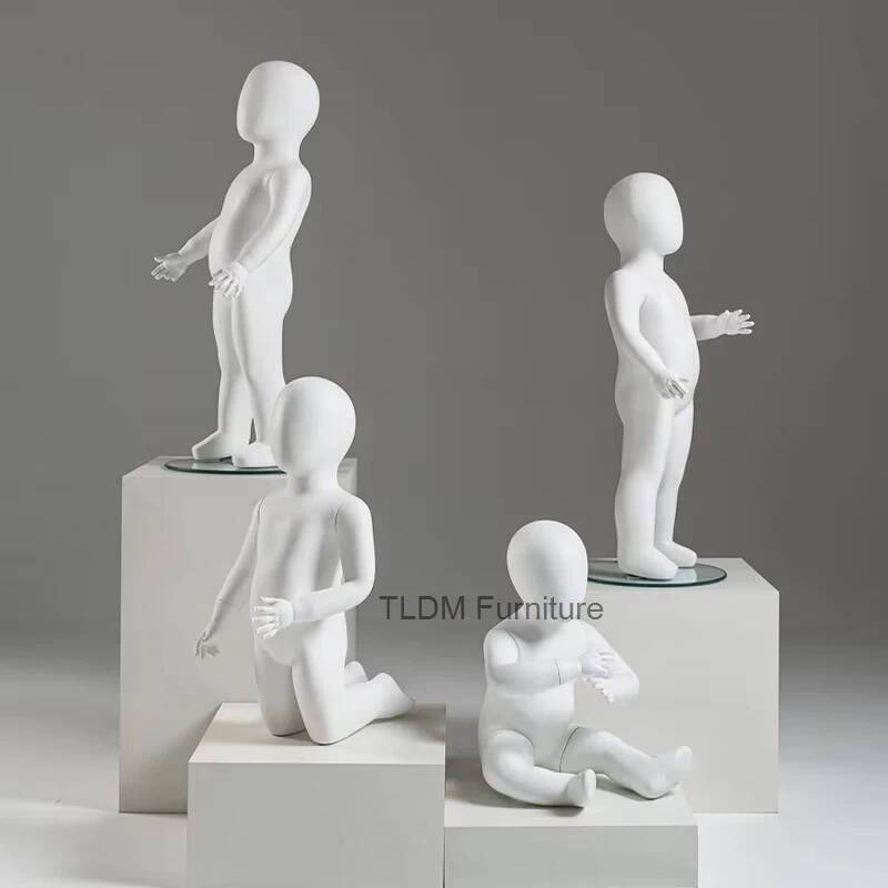 Children's Mannequins Matte Wh - Baby Clothing Store recension och pris